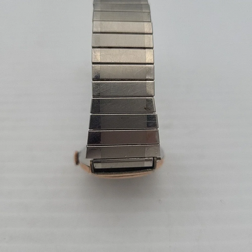 Benrus‎ Watch Silver Flex Band